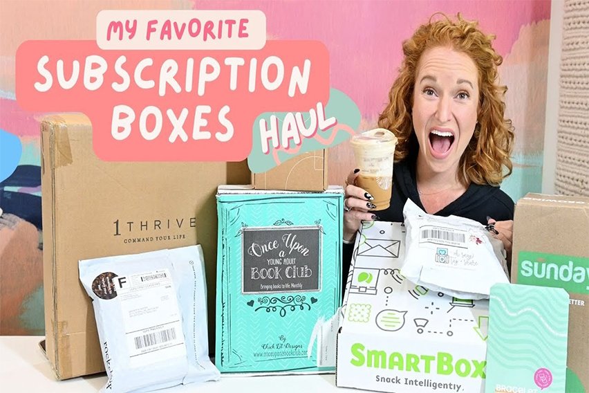 Favorite subscriptions boxes that you couldn't live without